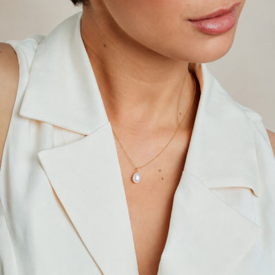 Pearl Charm Necklace